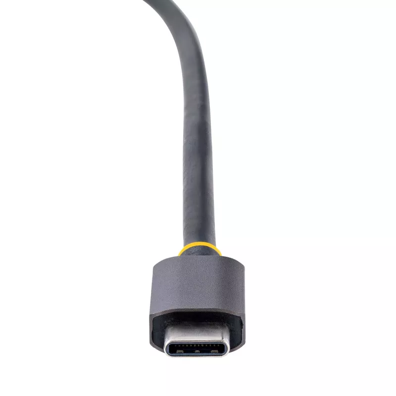 Adaptador de vídeo USB-C StarTech.com, adaptador USB-C para HDMI DVI VGA, até 4K 60Hz, alumínio, adaptador de vídeo multiporta, compatível com Thunderbolt 3/4, adaptador de viagem USB Type-C
