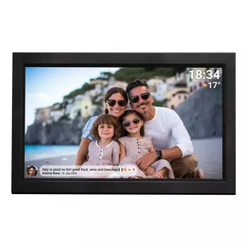 Moldura digital Denver PFF-1503B 15,6 polegadas Ecrã tátil Wi-Fi 1920x1080