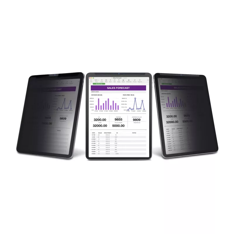 Película de privacidade de 4 vias StarTech.com para iPad Pro de 11 polegadas, para orientação horizontal/vertical, compatível com toque, ângulo de visão de +/- 30°, bloqueia até 51 % de luz azul, antirreflexo
