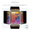 Película de privacidade de 4 vias StarTech.com para iPad Pro de 11 polegadas, para orientação horizontal/vertical, compatível com toque, ângulo de visão de +/- 30°, bloqueia até 51 % de luz azul, antirreflexo