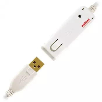 Cabo repetidor ativo USB 2.0 ROLINE 12.04.1085 12 m