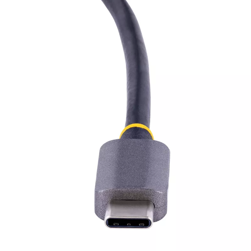 Adaptador de vídeo USB-C StarTech.com, adaptador multiporta USB-C para HDMI VGA, áudio de 3,5 mm, 4K 60Hz HDR, 100W PD Pass-Through, compatível com Thunderbolt 3/4 – adaptador de viagem USB-C Display