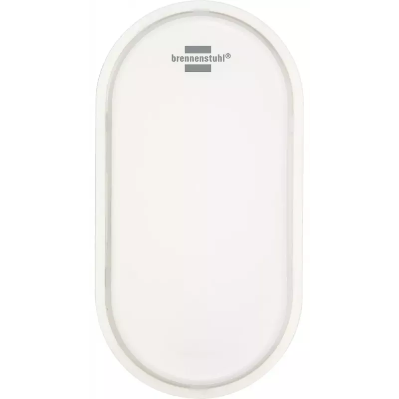 Aplique de parede Brennenstuhl 1270780900 LED 15W oval IP65 1680lm