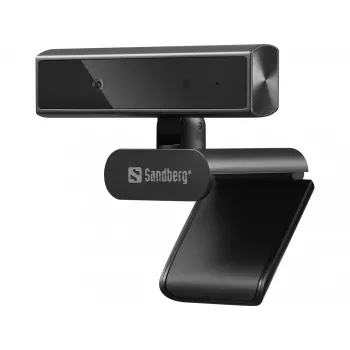 Webcam Sandberg Face-ID Webcam Mini 2 MP Full HD USB-C preto