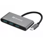 Hub Sandberg USB-C para 3xUSB 3.0 + PD 136-03