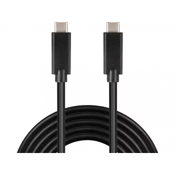 Cabo Sandberg USB-C USB-C 2M USB 3.1 Gen.2, 2 m, USB C, USB C, USB 3.2 Gen 2 (3.1 Gen 2), macho/macho, preto
