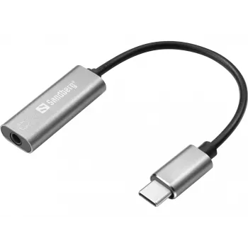 Adaptador de áudio Sandberg USB-C 136-27