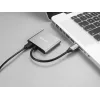 Dock USB-C Sandberg 2xHDMI+USB+PD resolução máxima 3840x2160
