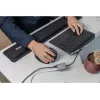 Adaptador Sandberg USB-C Gigabit PD100W USB Type-C RJ-45 1 Gbit/s cinzento