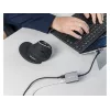 Adaptador Sandberg USB-C Gigabit PD100W USB Type-C RJ-45 1 Gbit/s cinzento