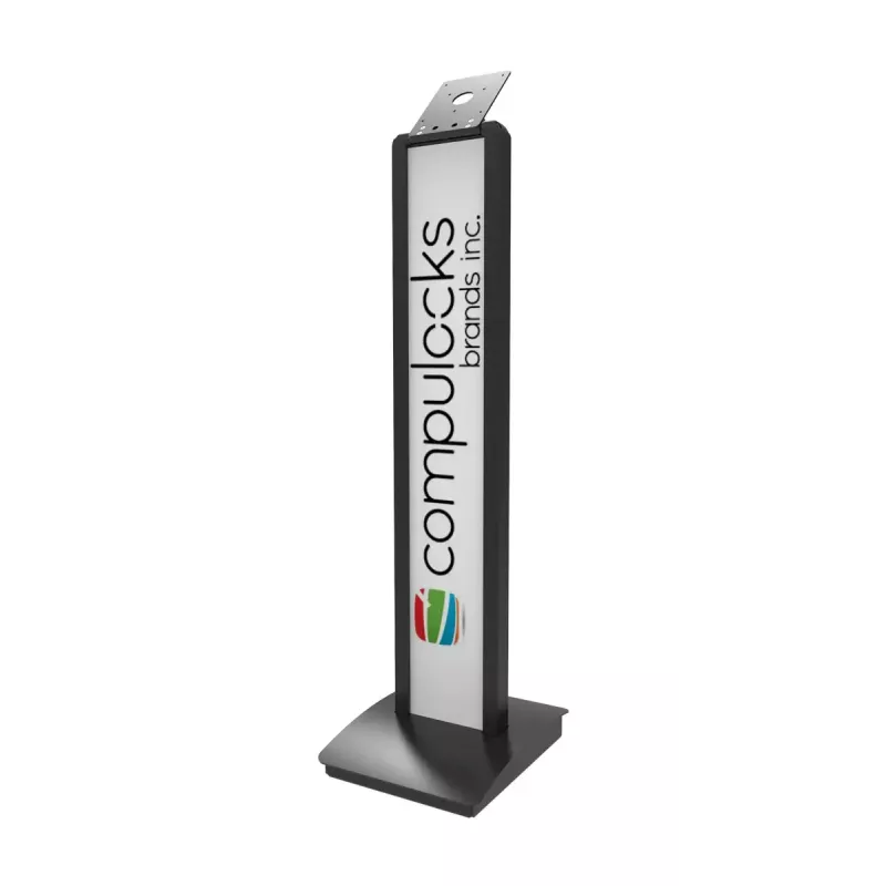 Suporte passivo Compulocks VESA suporte de chão personalizável preto