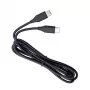 Jabra Evolve2 cabo USB-C para USB-C, 1,2 m, preto