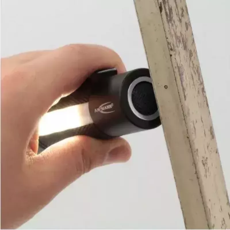 Lanterna de mão Ansmann 1600-0137 preto branco