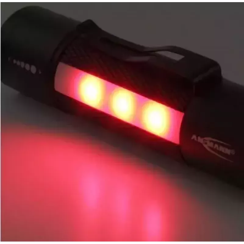 Lanterna de mão Ansmann 1600-0137 preto branco