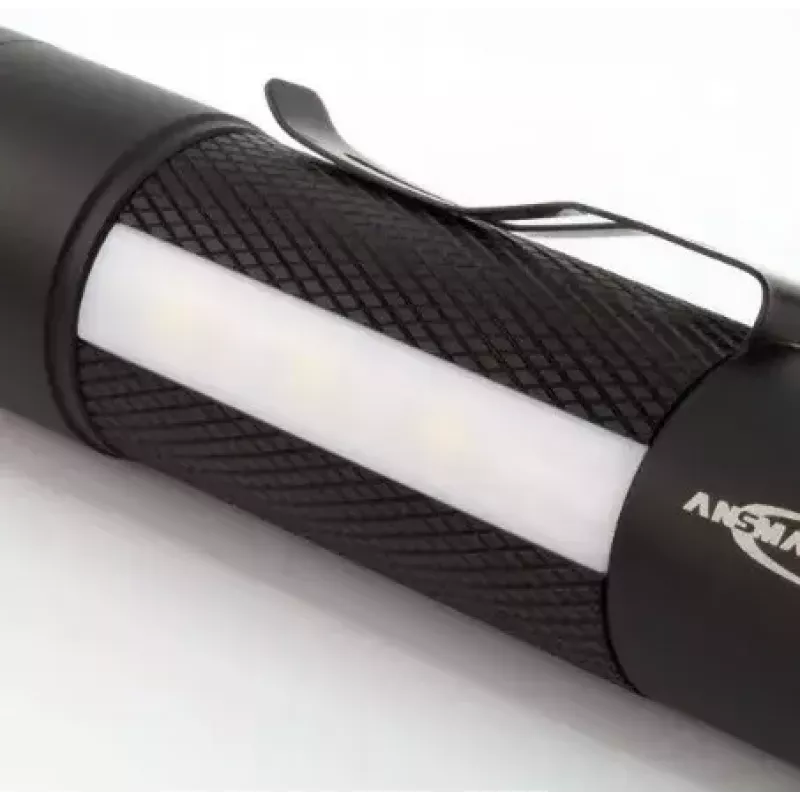 Lanterna de mão Ansmann 1600-0137 preto branco