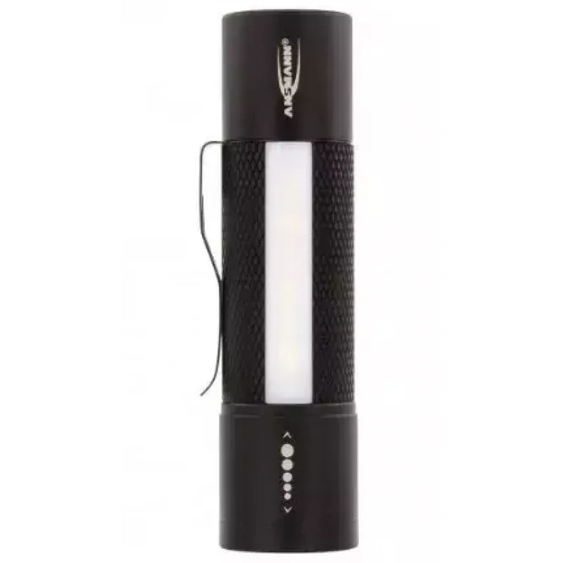 Lanterna de mão Ansmann 1600-0137 preto branco