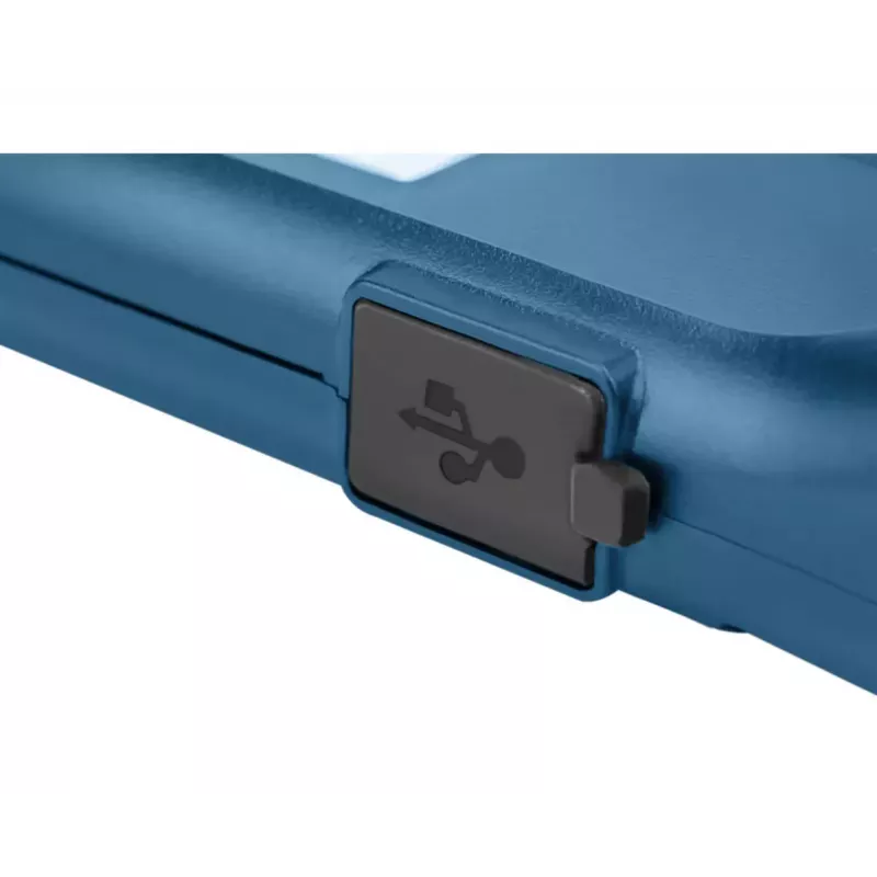 Lâmpada suspensa Ansmann WL450R preto azul LED