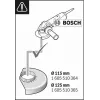 Acessório de aspiração de pó Bosch GDE 115/125 FC-T Professional