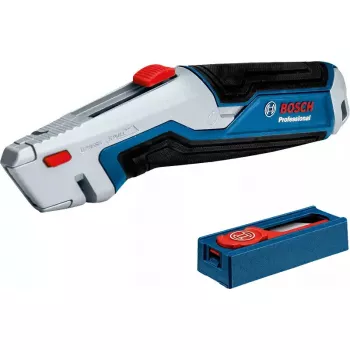 Faca universal Bosch 1 600 A02 7M5 azul lâmina de barbear 6,3 cm