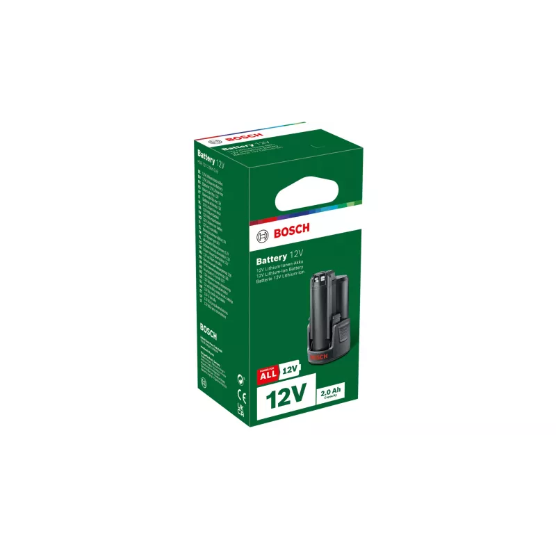 Bosch PBA 12V 2.0 Ah O-B bateria, 12 V 2,0 Ah Li-Ion