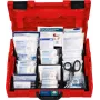 Kit de primeiros socorros Bosch 1600A02X2R — conjunto conforme DIN em L-BOXX 102, vermelho
