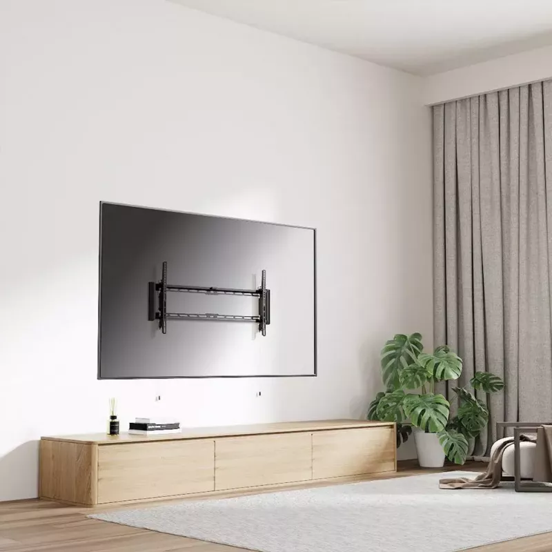 Suporte de parede para TV VALUE 17.99.1223 preto 2,29 m 75 kg