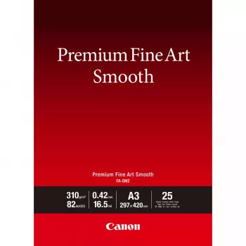 Papel fotográfico A3 Canon FA-SM2 Smooth 310 g/m² jato de tinta