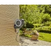 Enrolador de mangueira de parede Gardena RollUp Automatic preto cinzento