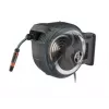 Enrolador de mangueira de parede Gardena RollUp Automatic preto cinzento