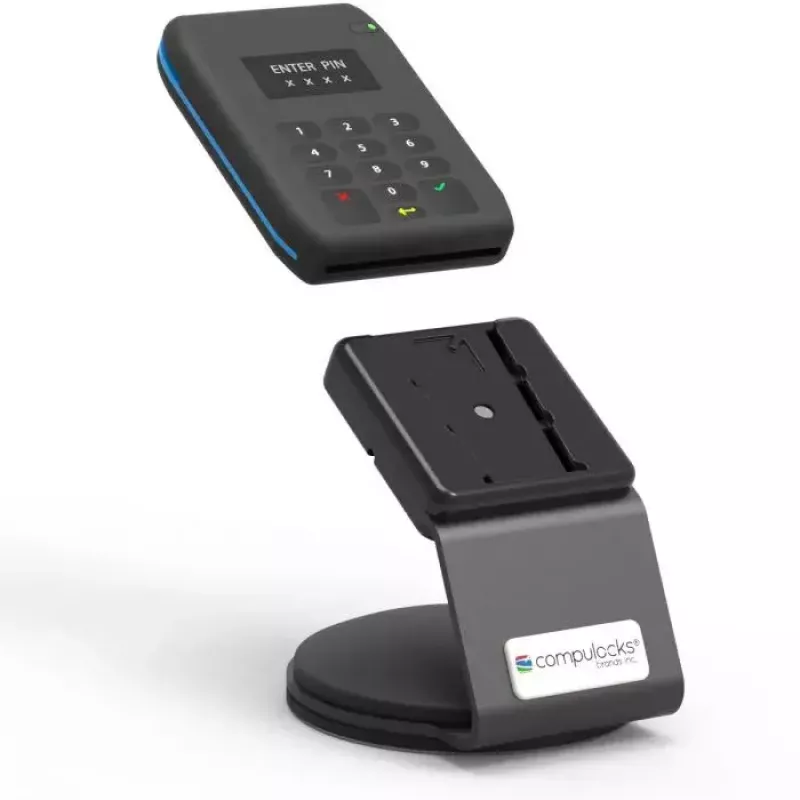 Suporte de segurança universal para smartphone EMV preto Compulocks 199BSLDDCKB