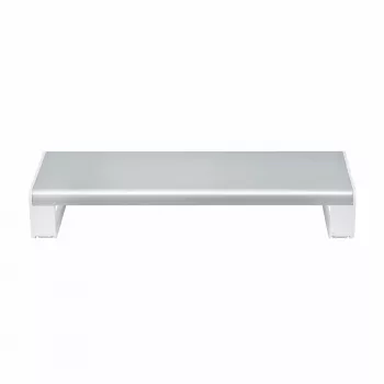 Suporte ergonómico para monitor StarTech.com, até 15 kg, altura fixa 9 cm, suporte para monitor/portátil de secretária, plataforma em aço, montagem rápida, otimizar a superfície da secretária