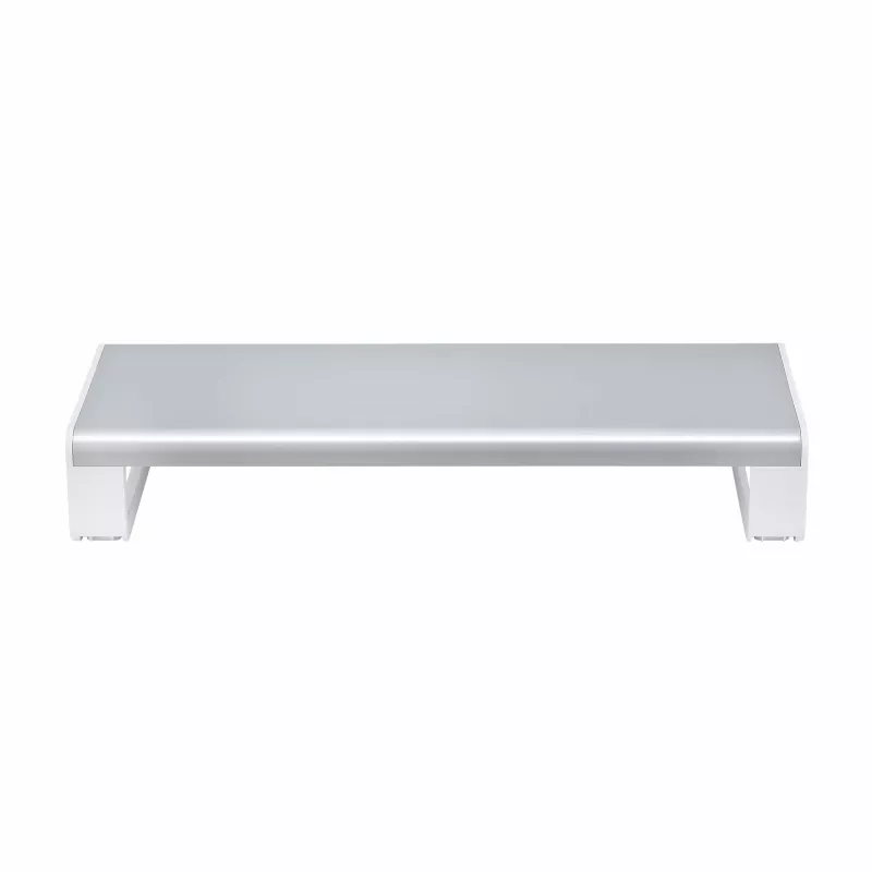 Suporte ergonómico para monitor StarTech.com, até 15 kg, altura fixa 9 cm, suporte para monitor/portátil de secretária, plataforma em aço, montagem rápida, otimizar a superfície da secretária