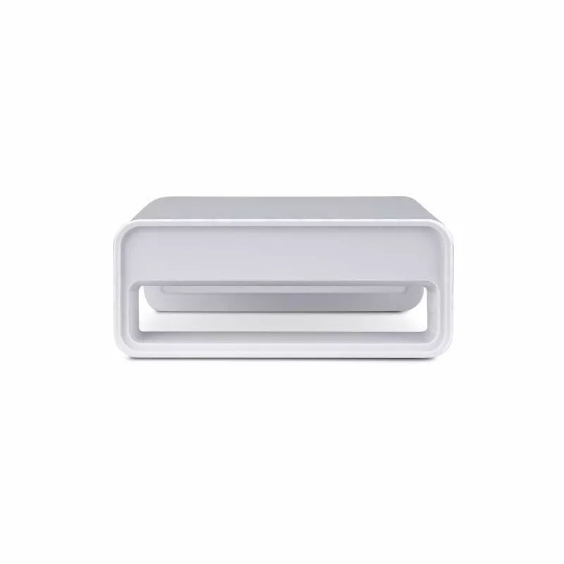 Suporte ergonómico para monitor StarTech.com, até 15 kg, altura fixa 9 cm, suporte para monitor/portátil de secretária, plataforma em aço, montagem rápida, otimizar a superfície da secretária