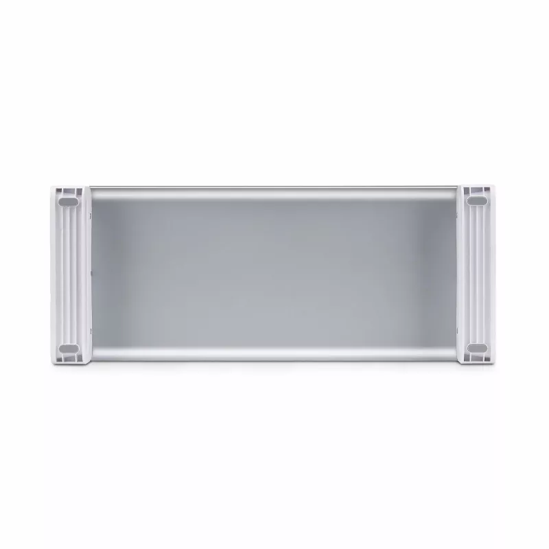Suporte ergonómico para monitor StarTech.com, até 15 kg, altura fixa 9 cm, suporte para monitor/portátil de secretária, plataforma em aço, montagem rápida, otimizar a superfície da secretária
