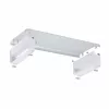 Suporte ergonómico para monitor StarTech.com, até 15 kg, altura fixa 9 cm, suporte para monitor/portátil de secretária, plataforma em aço, montagem rápida, otimizar a superfície da secretária