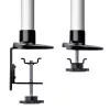Suporte de secretária para monitor StarTech.com para ecrãs 27 polegadas 16:9 ou 30 polegadas 21:9 ultrawide, VESA 75x75/100x100, ajustes do braço sem ferramentas, fixação em C/por passagem na secretária, braço com mola