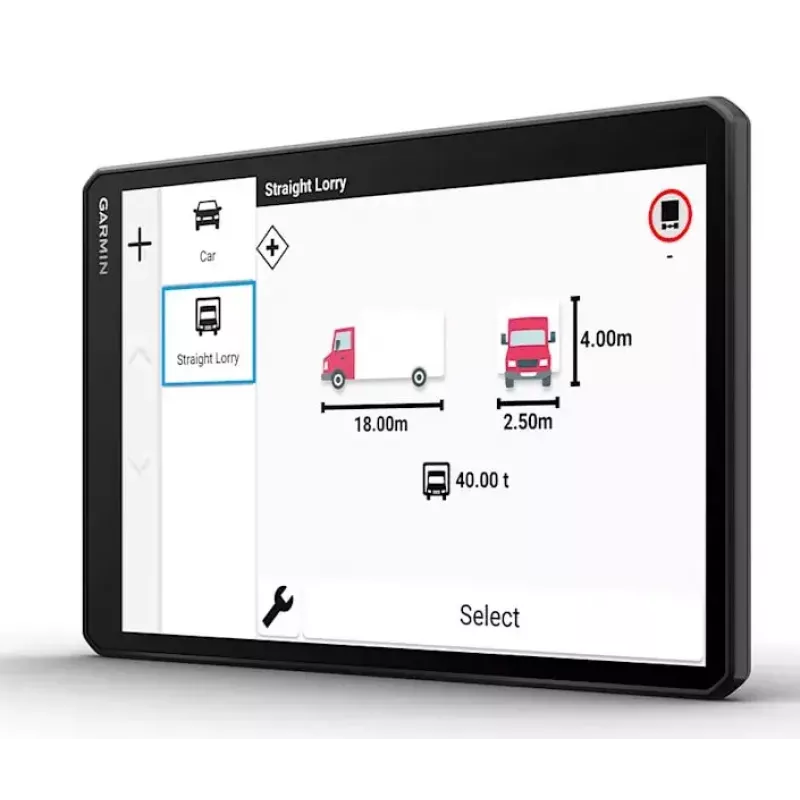 Garmin dēzl LGV1020 010-02926-10 navegador para camiões, ecrã tátil TFT de 10 polegadas, EU MT-D