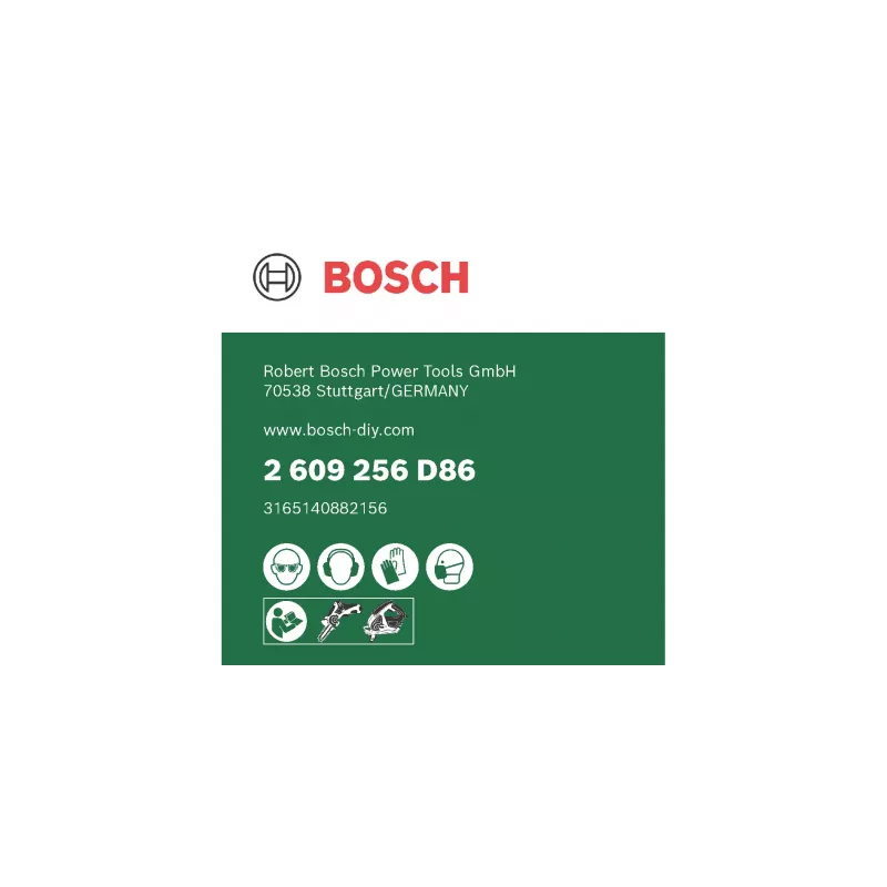Lâmina de serra de vaivém/serra de sabre/serra de sabre Bosch 2 609 256 D86 lâmina de serra de vaivém aço 1 unid.