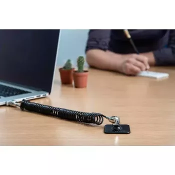 Compulocks 201M suporte de parede VESA com ranhura de segurança, preto