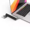 Compulocks 201M suporte de parede VESA com ranhura de segurança, preto