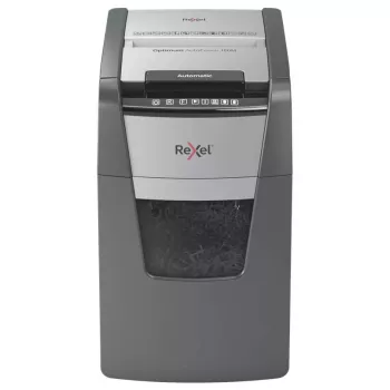 Rexel Optimum AutoFeed+ 150M Destruidora de Documentos Microcorte 55 dB 22 cm Preto, Cinzento