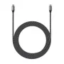 Cabo USB-C para USB-C Satechi ST-TCC2MM — 2 m, preto/cinzento, 0,48 Gbit/s