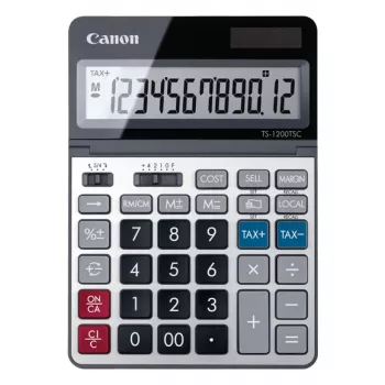 Calculadora de secretária Canon TS-1200TSC Basic metálica
