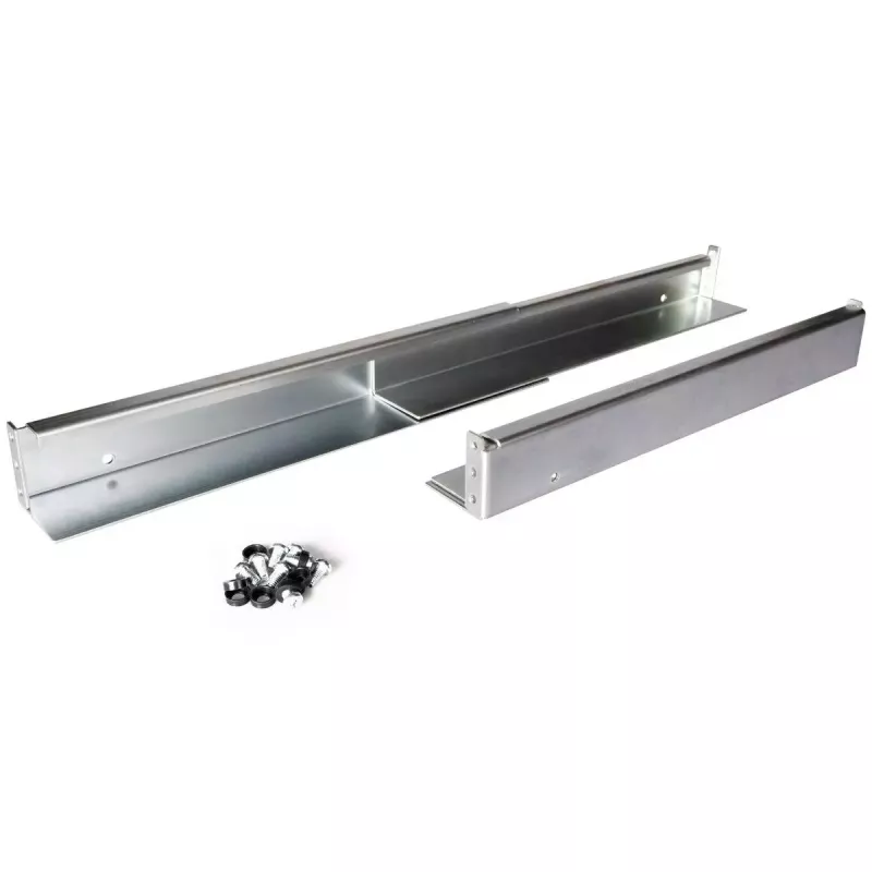 Kit de calhas para rack ROLINE 26.21.0113 profundidade variável 350 a 600 mm
