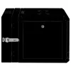Rack de parede ROLINE Pro 7U 600x600 LxP duas partes oscilante preto, IP20, 50 kg