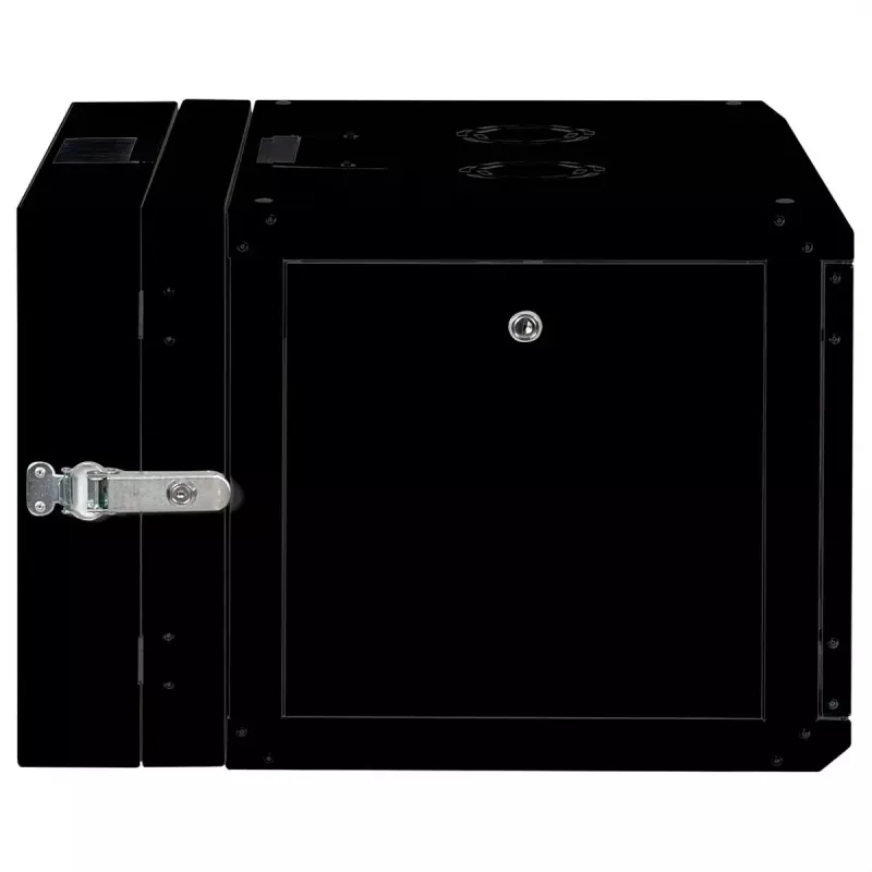 Rack de parede ROLINE Pro 7U 600x600 LxP duas partes oscilante preto, IP20, 50 kg