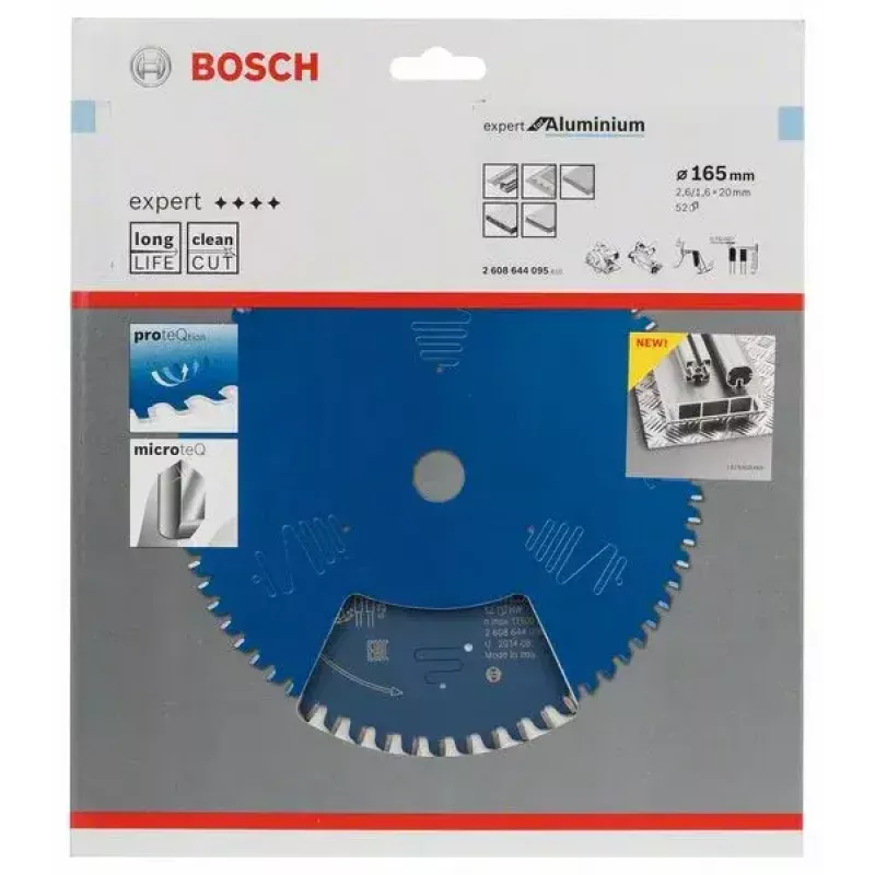 Bosch 2608644095 disco de serra circular 16,5 cm 1 peça