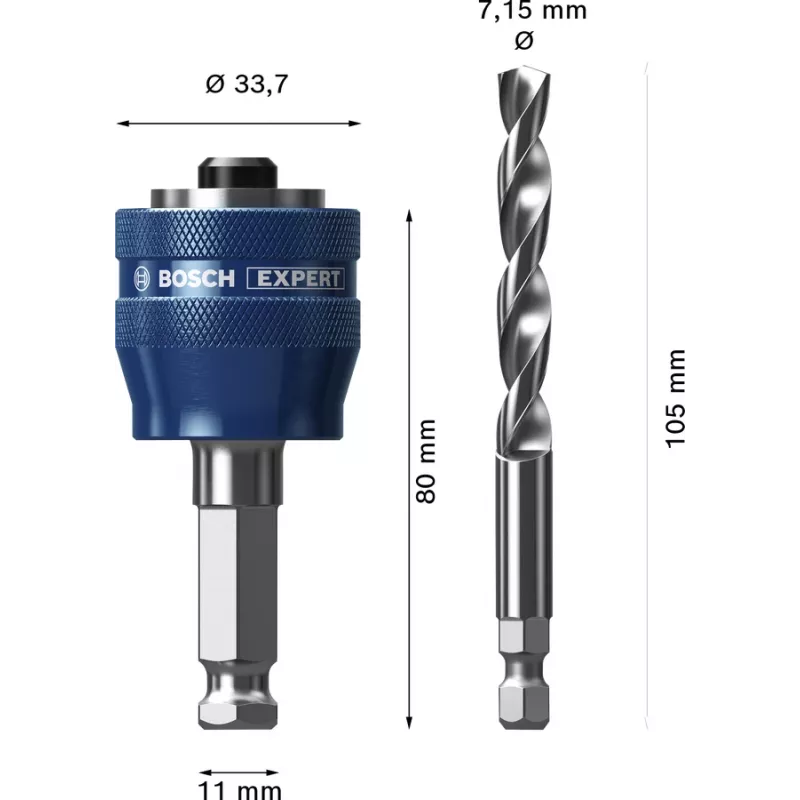 Bosch Expert 2 608 900 527 acessório de broca adaptador de serra-copo