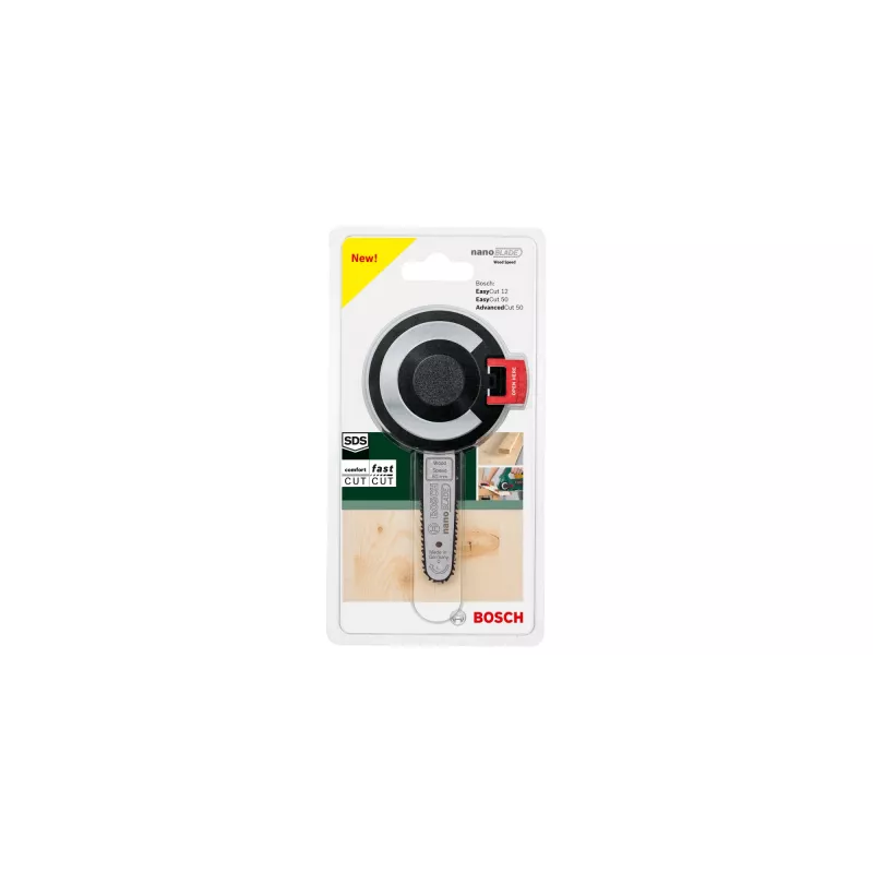Folha de serra para madeira nanoBLADE portátil Bosch Wood Speed 50 (modelo 2609256D84) para cortes retos precisos