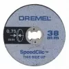 Conjunto de acessórios Dremel EZ SpeedClic para corte